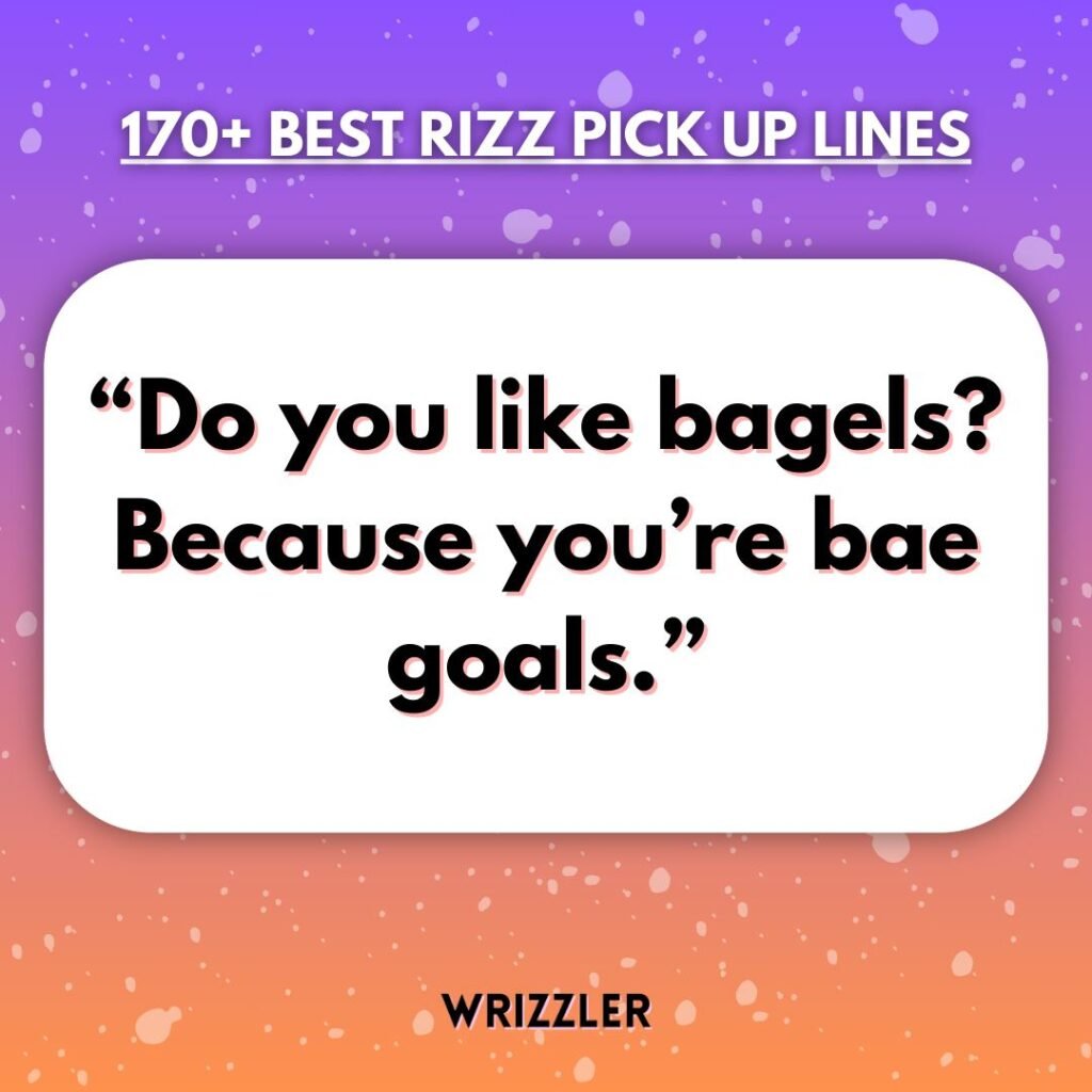 Funny Rizz pick up lines